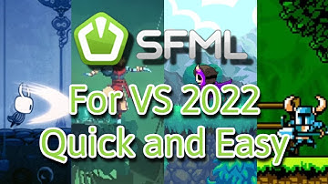 Linking SFML 2.6.1 in Visual Studio 2022 for Windows (Updated shorter version for 2022!)