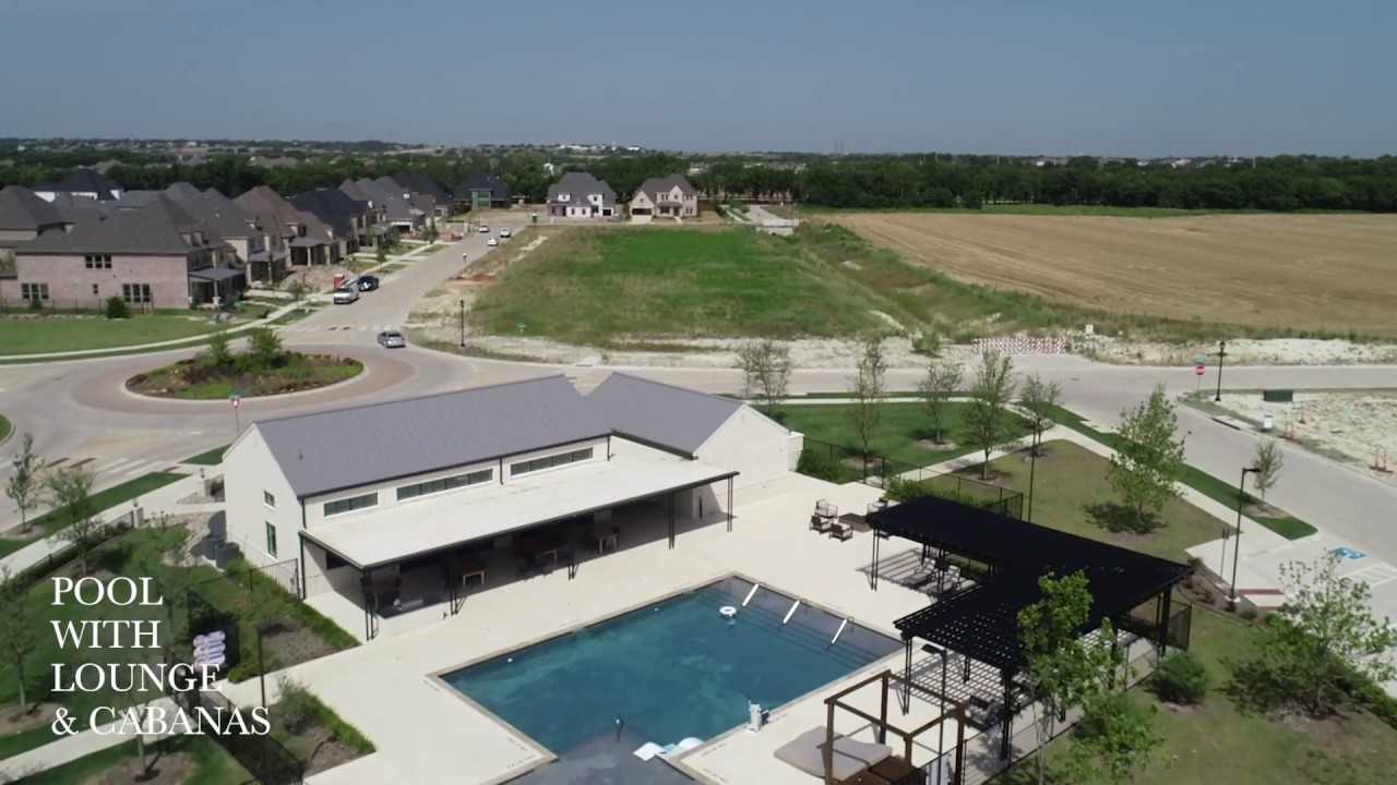 New Homes for Sale in Frisco, TX at the Keystone Collection in Estates at Shaddock Park in