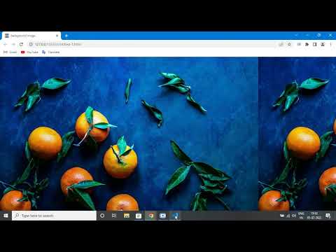 How to set a Full cover background image using Html,CSS