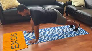Push-up Iso Holds (5 seconds)