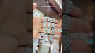 92 silver rings for him❤️💯💫💕
