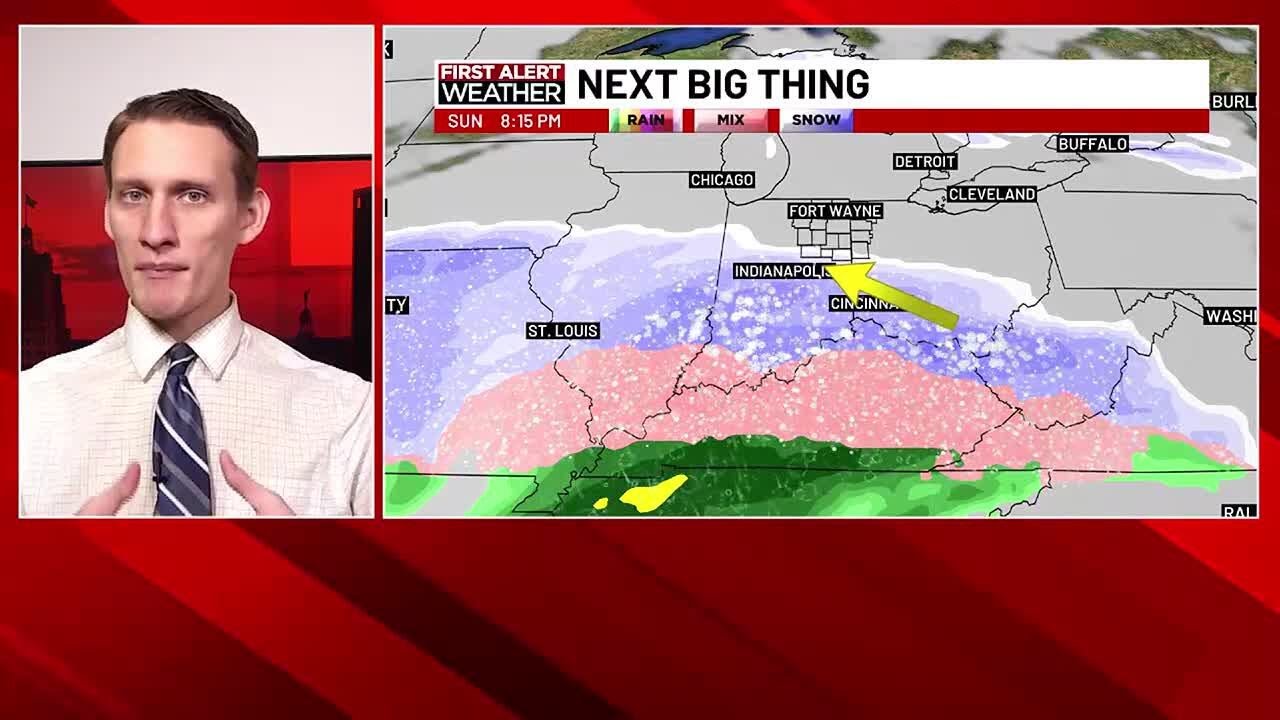 WATCH: Few Flurries Today, First Alert Weather Day from late Sunday ...