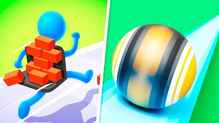 Action Balls vs Carry Runner - Addictive Gyrosphere Race Physical 3D Games screenshot 5