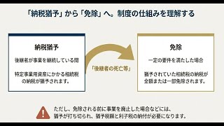 【国税庁タックスアンサー｜相続税】No.4153 個人の事業用資産についての相続税の納税猶予及び免除（個人版事業承継税制）