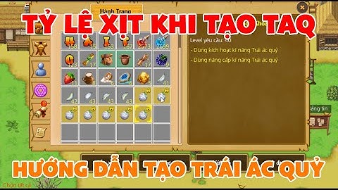 Hướng dẫn tạo Trái Ác Quỷ game Làng Hải Tặc #langhaitac #funnysoft