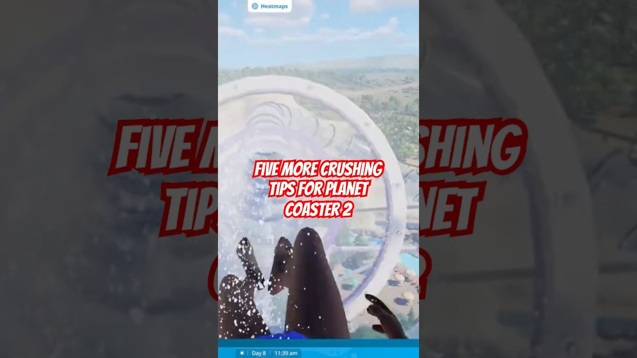 5 MORE CRUSHING TIPS FOR PLANET COASTER 2!🏰🎢