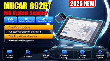 MUCAR 892BT Full System Scanner – Honest Review & Real Test ||