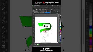 Fast Ribbon Shape - CorelDraw Tutorial