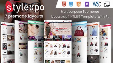 Stylexpo- Responsive Multipurpose E-Commerce HTML5 Template | Themeforest Website Templates and