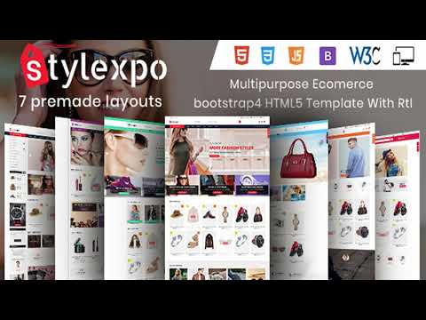 Stylexpo- Responsive Multipurpose E-Commerce HTML5 Template | Themeforest Website Templates and