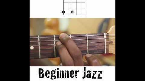 Beginner Jazz guitar Chords 1 lesson