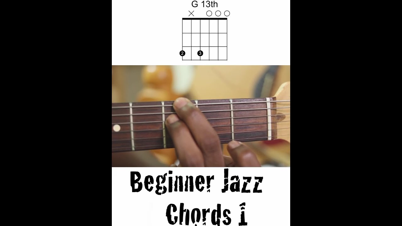 Beginner Jazz guitar Chords 1 lesson - YouTube