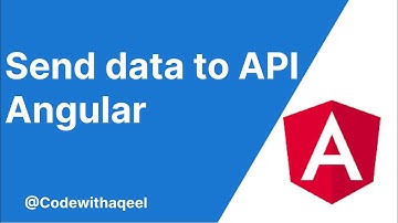Send data using API in Angular