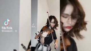 Tổng hợp tiktok chơi violin của chị đẹp    iris biidan