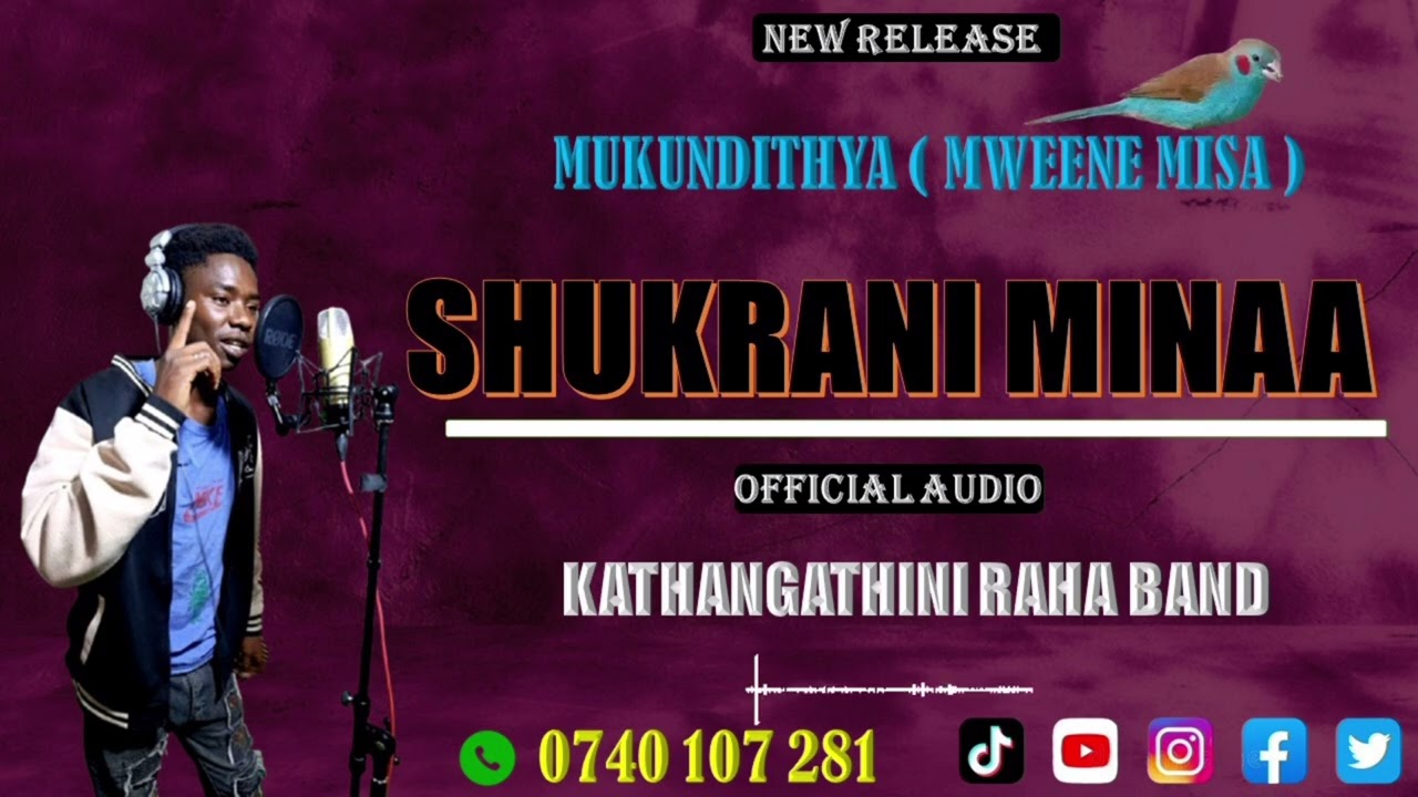 SHUKRANI  MINAA (OFFICIAL AUDIO) _BY_ KATHANGATHINI RAHA BAND