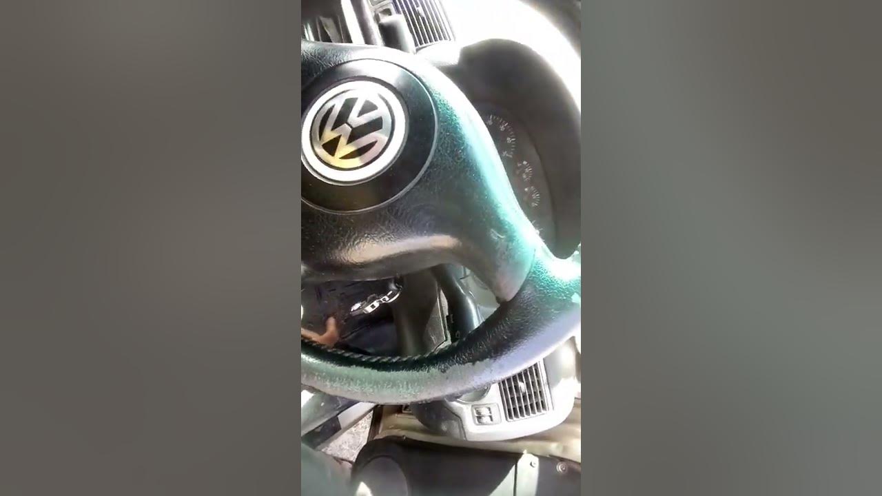 vw mk4 GTI 1.8t AGU engine starter faulty...car wont start how to quick