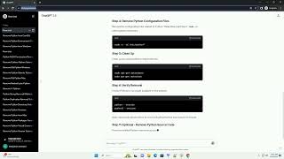how to remove python from linux