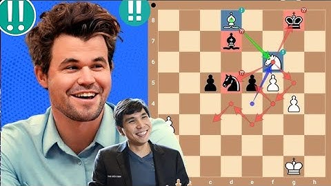 Chess Traps Game : 75 | Magnus Carlsen vs Wesley So #chess #games