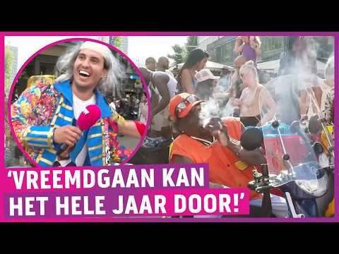 Summer carnival completely misunderstood: 'Left to right?'