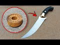 KNIFE MAKING - TURNING A RUSTY BEARING INTO A PERSIAN KNIFE