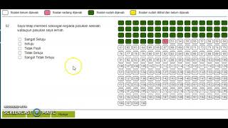 PART 1 UJIAN PSIKOMETRIK SPA9 - PSEE PART 1 (09/08/2022)