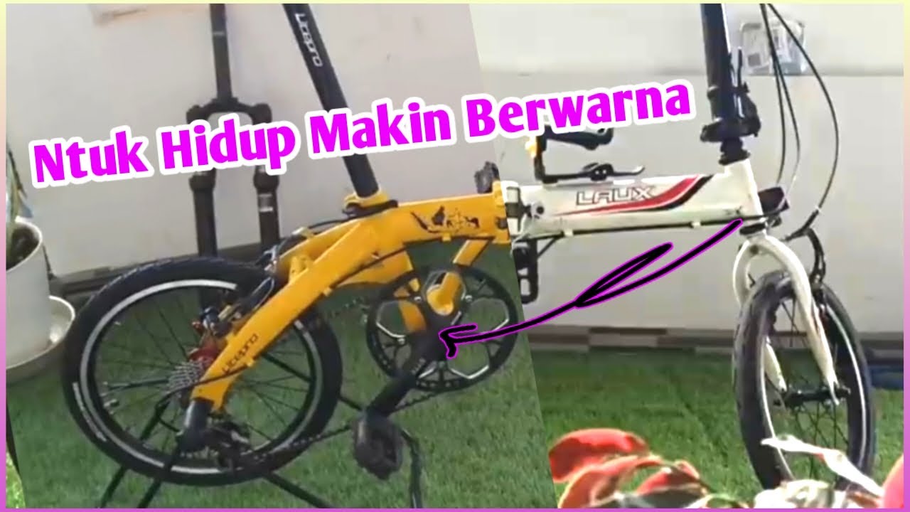 Folding Bike Renewal and Upgrade - YouTube