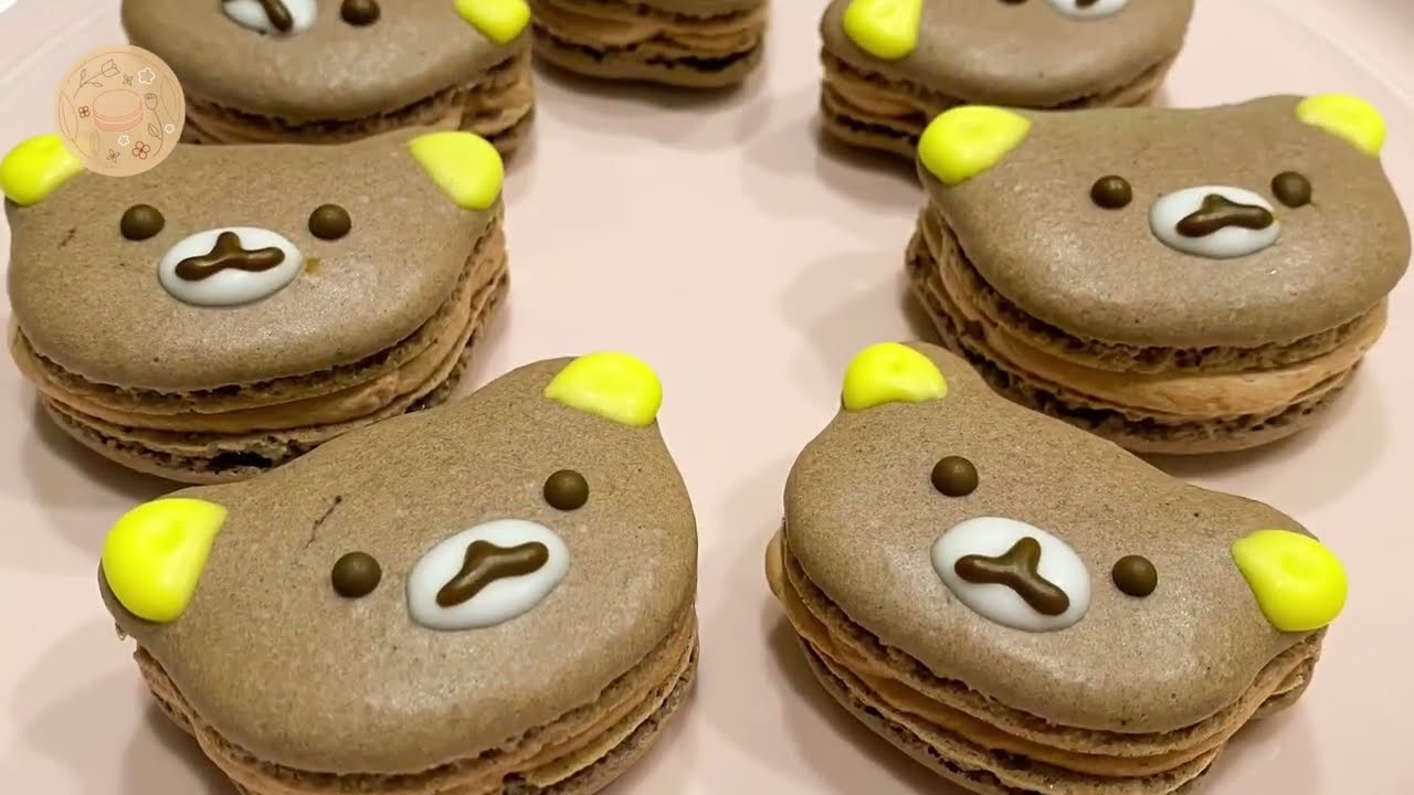 French Rilakkuma Macaron Recipe 鬆弛熊馬卡龍 | Serendipity Macaron