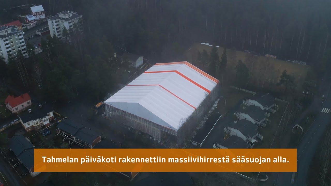 Tampereen Tahmelan päiväkodin uudisrakennus, 2024–25