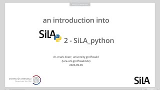 1 - SiLA2 python introduction