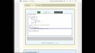 module 4, on strings and lists in python