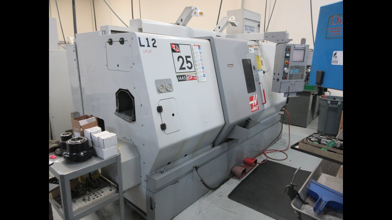 Haas TL-25 CNC Turning Center w/ Sub Spindle, Live Milling, Tool
