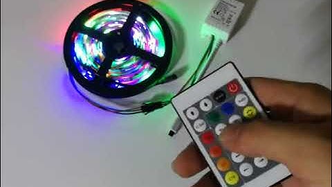 IR Remote Control LED Controller For Addressable LED Strip Lights- superlightingled