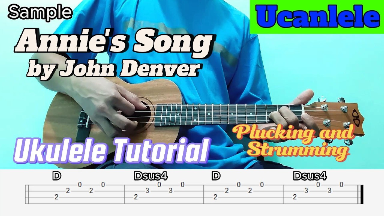 Annie's Song by John Denver Ukulele Tutorial @UCanLele2023