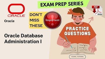 1z0-082 Exam Tutorial🔥IMPORTANT TOPICS🔥| Oracle Database Administration I ORACLE | Tips & Tricks