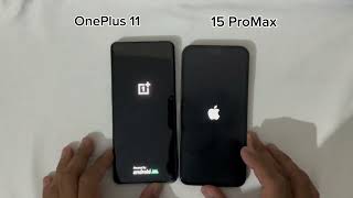 Epic Speed Battle: iPhone 15 Pro Max vs OnePlus 11