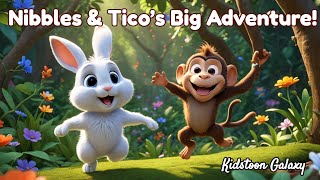 Nibbles & Tico's Jungle Adventure #kidsstories #cartoon  #bedtimestories #kidfriendlytales #kidstale