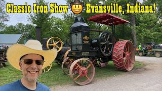 2026 Classic Iron Show In Evansville, Indiana! 🚜 engines, antique tractors, Garden tractors