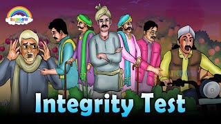 Integrity Test|English Moral Stories|English Cartoon Videos|Rainbow English