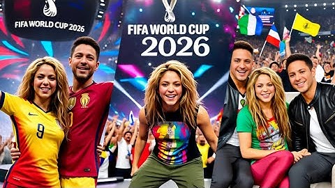 World Cup Song 2026, Theme Song "One dream one goal"- Official Music Video ~Shakira ft Enrique**
