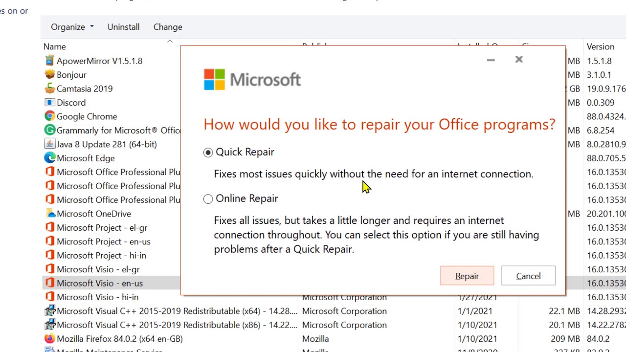 how to fix background installation ran into a problem on Windows 10/11
