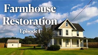 Farmhouse Restoration | Termites in the Bathroom! | Demolition | Episode 1