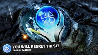 5 Platinum Trophies I REGRET