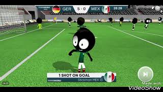 Stickman soccer 2018 | Gameplay Android download , apk , soccer game online , best goal | # 4 screenshot 5
