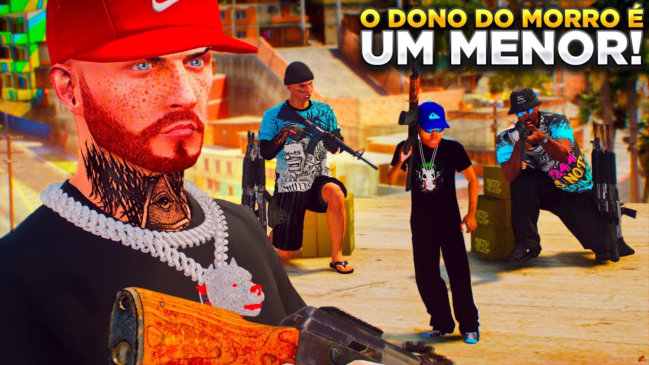 GTA V: VIDA DO CRIME | FUI COBRAR O DONO DA FAVELA E DESCOBRI QUE ELE É UMA CRIANÇA! E AGORA?😳 |#12