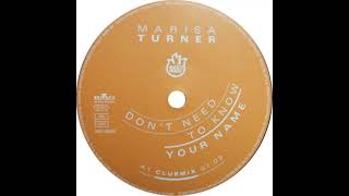 Marisa Turner - Dont Need To Know Your Name | 144BPM Resimi