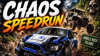 I Tried to Speedrun Every Map in BeamNG.drive… But Chaos Mod + Crazy AI Made It Impossible 💀