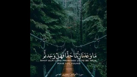 حالات واتساب قرآن كريم | بصوت الشيخ مشاري العفاسي ❤💙