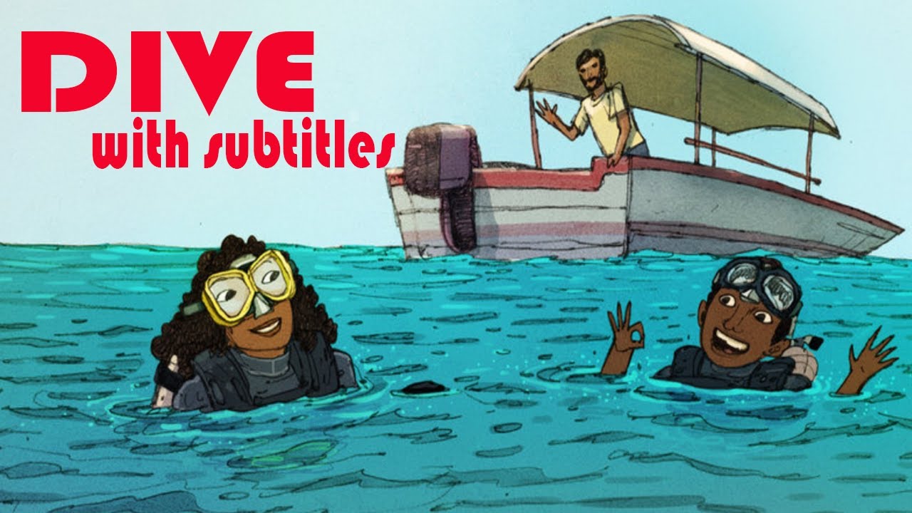 Dive!  | English stories for kids | Mr. Burgerbook