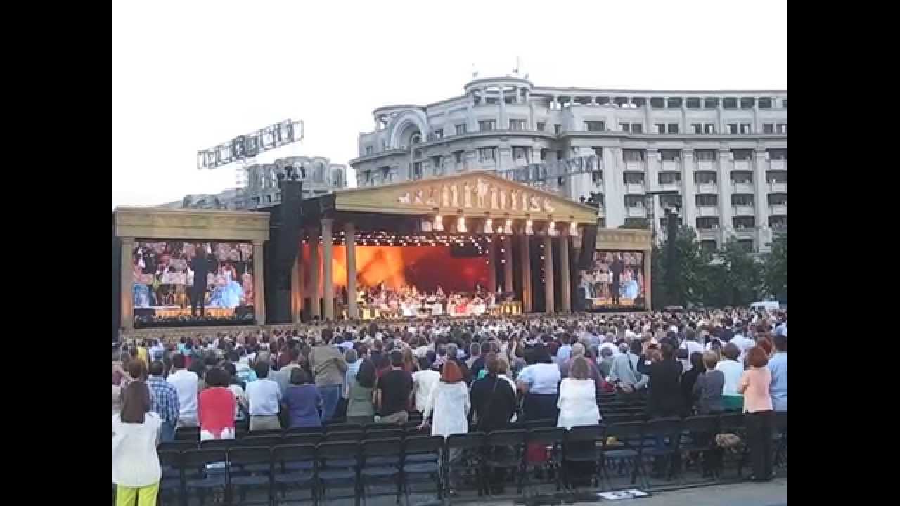 Concert Andre Rieu, vineri 5 iunie 2015 (5.06.2015), Bucuresti, Piata