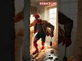 🧱SPIDER-MAN TEARED UP THE WHOLE HOUSE! #marvel #avengers #superhero #Hulk #cute #shorts #funny